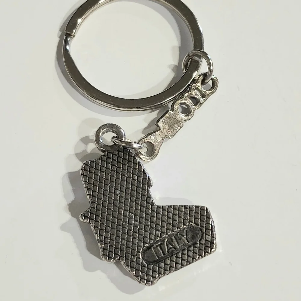 VTG Keychain Keyring Key FOB Roma Rome Italy Coliseum
